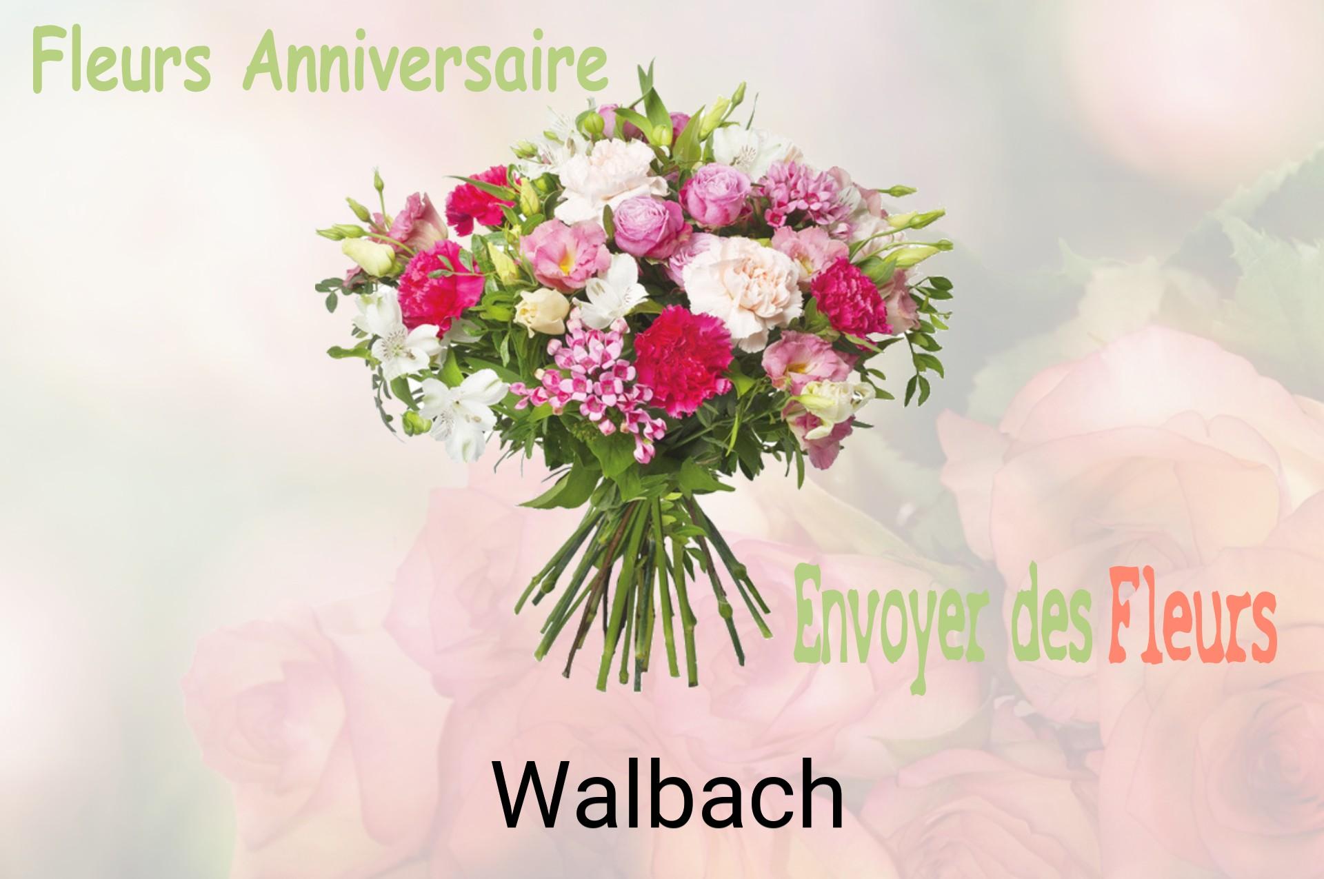 Bouquet de fleurs d’anniversaire livré à Walbach